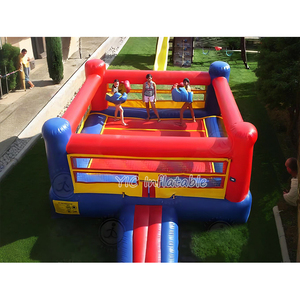 Pas cher Blow up Fighting <span class=keywords><strong>Sumo</strong></span> Gonflable Ring Wrestling Arena Jump House <span class=keywords><strong>Jeu</strong></span> <span class=keywords><strong>de</strong></span> boxe pour enfants Divertissement - Product Image 1
