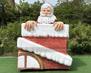 <span class=keywords><strong>Animatronic</strong></span>サンタクロースモデルクリスマスデコレーション工場カスタマイズ - Product Image 2