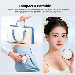 Magsafe-Lampe LED pour téléphone portable compatible avec selfie, 3 modes d'éclairage pour TikTok Zoom, diffusion en direct, vidéo conférence - Product Image 4
