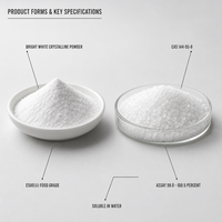Bicarbonate de soude, bicarbonate de sodium, qualité alimentaire, poudre blanche, agent levant, fournisseur en gros