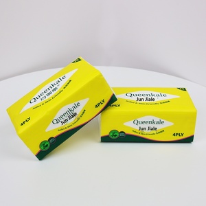 Mouchoirs en papier pour le visage de haute qualité, 4 plis, en pulpe de bambou, doux, pour le nettoyage du visage, pour la maison, les voyages, le sport - Product Image 4