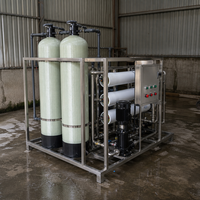 Réservoir de filtration à sable en PRV (polymère renforcé de fibres) pour système de traitement de l'eau en recirculation en aquaculture