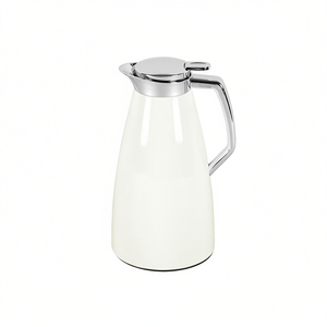 Jarra Aislada Emsa Plaza Quick Tip de 1L, Blanca, con Asa de Acero Inoxidable - Product Image 2