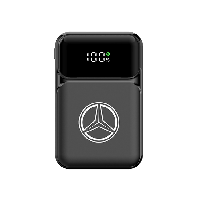 Mini Slim Portable 10000Mah 20000Mah Battery Charger With Led Display Built in Cable Pd22.5W Wireless Charging Power Bank