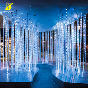 Scultura Programmabile a LED <span class=keywords><strong>Luna</strong></span> e Stelle - Arte Atmosferica Resistente alle Intemperie per Parchi a Tema e Mercati Notturni - Product Image 2