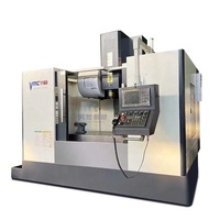 Centre d'usinage vertical CNC VMC1160, équipement de fraisage de métaux lourds avec commande GSK et moteur