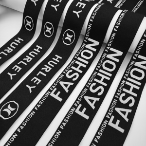 Bán Buôn Mềm <span class=keywords><strong>Polyester</strong></span> Jacquard Ban Nhạc Đàn Hồi Tùy Chỉnh Đàn Hồi Vải Dây Đeo Cho Đồ Lót 4Mm Chiều Rộng Nhà Máy Giá Tốt - Product Image 1