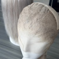 Perruque 2026 Noblest 100% Cheveux Humains, Dentelle Suisse Complète, pour Femme, Nœuds Simples, Aspect Cuir Chevelu Naturel, Luxe Blond Platine Glacé