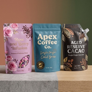 Customized Reusable Stand up Plastic Custom Liquid Juice Pouch Drink Packaging <b>Bags</b> Spout Pouch <b>Bag</b> Juice Doypack With Spout - Product Image 1
