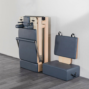 Chifory pilates พับได้ reformer ไม้เนื้อแข็ง reformer pilates อาคารร่างกายพับได้ใช้ในบ้าน pilates reformer - Product Image 3