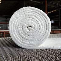 Manta de fibra cerámica de silicato de aluminio aislante para horno de lana cerámica