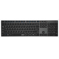 Clavier sans fil Ture BT8100 rechargeable BT 4.0 ultra-fin avec clavier multifonction à ciseaux ROHS