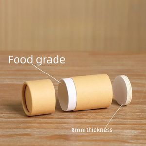 WBG Biodegradable Cartón Kraft Ecológico Personalizado Impreso Cilindro Grado Alimenticio Cosmético Push up Tubo de Papel Caja de Embalaje - Product Image 3