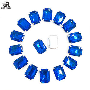 Cristales de Alta Calidad de 6*12mm, Elegantes Piedras de Cristal en Forma de Navette con Base Plana para Coser en Zapatos, Piedras de Cristal Planas y Elegantes para Prendas Elásticas - Product Image 2