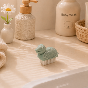 Cepillo de uñas de nailon PP con forma de animal para venta directa, cepillo limpiador de uñas con forma de animal que ayuda a mantener las uñas limpias y prevenir la proliferación de gérmenes. - Product Image 2