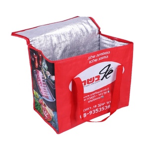 Termal buz torbası gıda teslim yalıtımlı soğutucu PP dokuma çanta kaliteli balık kasap et soğutucu çanta - Product Image 4