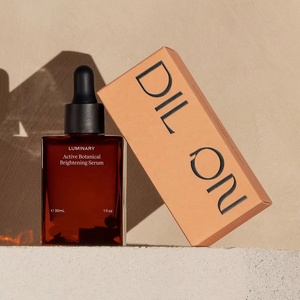 Độc Đáo Matte Brown 30Ml Chai Nhỏ Giọt Cho Cơ Thể Dầu Và Tóc Dầu 50Ml Rỗng Huyết Thanh Chai Thủy Tinh Với Bao Bì Hộp - Product Image 3