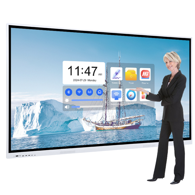 Innovative Multi-Touch Interactive Whiteboard with AI Integration for Enhanced Learning