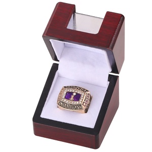 Anneaux de champion JAMES 23 personnalisés en usine 2020, anneau en alliage plaqué or de haute qualité classique pour les cadeaux d'anniversaire des fans - Product Image 5