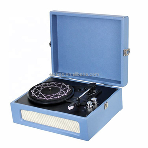Rétro 2 en 1 joue des disques Haut-parleur <span class=keywords><strong>sans</strong></span> <span class=keywords><strong>fil</strong></span> Tecniqs Tourne-disque <span class=keywords><strong>vinyle</strong></span> avec haut-parleur Vintage <span class=keywords><strong>Platine</strong></span> - Product Image 1