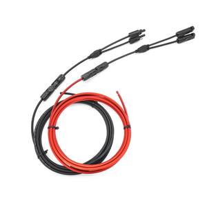 PNTECH DC-00 10mm2/8 <strong>AWG</strong> XLPO Insulated Solar Extension <strong>Cable</strong> IEC TUV Approved 1000V 1500V Dustproof and Waterproof Resistance - Product Image 2