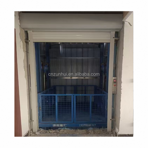 Petit élévateur à marchandises électrique personnalisé CE élévateur à marchandises hydraulique élévateur à marchandises mural élévateur vertical pour <span class=keywords><strong>extérieur</strong></span> - Product Image 4