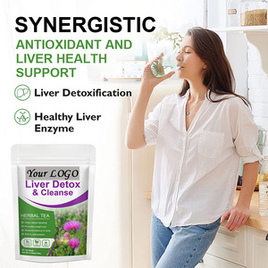 Teh Herbal pembersih dan pelindung hati organik detoks teh 30 buah kantung teh - Product Image 5