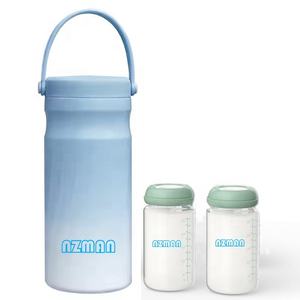 Nzman <span class=keywords><strong>ที่</strong></span>แช่น้ำนมแบบพกพาสำหรับกลางแจ้งเครื่อง<span class=keywords><strong>ซับ</strong></span><span class=keywords><strong>น้ำนม</strong></span>เครื่องทำจากสเตนเลสพร้อมความเย็นรวม360 ° 24ชั่วโมง - Product Image 3