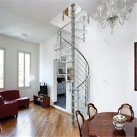 Escalier en spirale portable et démontable, facile à assembler et à démonter, pour une utilisation temporaire, en extérieur et en cas d'accès d'urgence