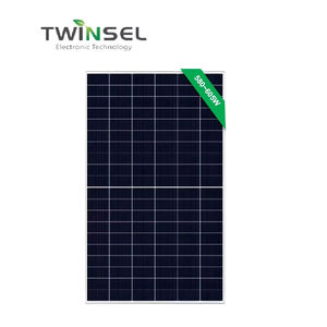 Paneles Solares Twinsel TSM120-8-580M-605M Monocristalinos PERC de 120 Celdas, Doble Vidrio, 21.4% de Eficiencia, Marco Plateado, 580W-605W - Product Image 1