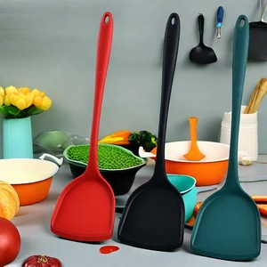 Juego de espátulas de silicona, 3 piezas, utensilio de cocina antiadherente resistente al calor para freír y mezclar - Product Image 2