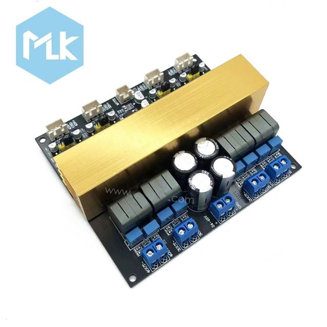 MLK TPA3255 Amplifier Board 4 Channel Digital Class D Power Amplifier 315W Mini AMP DIY Sound Speaker Amplifier Audio Board
