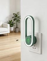 Anti-moustique électrique portable, mini, sûr et écologique, avec indice de protection IP66, en ABS, lumière blanc chaud