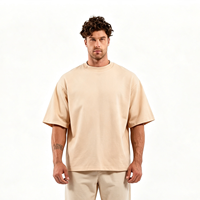 Nouveauté T-shirt personnalisé de qualité supérieure 260 g/m² en coton et élasthanne, coupe ample, manches courtes, pour homme