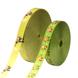 Modello colorato di alta solidità di colore cane per collare stampato tessuto poliestere/Nylon fettuccia 25mm 38mm UV resistenza impermeabile per - Product Image 3