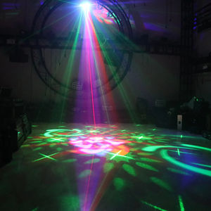 5-en-1 DMX512 Disco controlado LED Beam Light para fiesta KTV Nightclub Stage Laser Lighting - Product Image 1