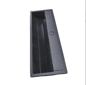 Hengsheng LS711 Plastic <strong>Black</strong> Cabinet Handles ABS for Wardrobe Kitchen &amp; Gym-Durable Eco-Friendly Flush Pull Handles - Product Image 4