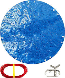 Bâche de protection hivernale pour <span class=keywords><strong>piscine</strong></span>, taille personnalisable, unie, pour piscines au sol, en LDPE enduit, imperméable, traitée anti-UV, rideau pour garçons et filles - Product Image 2