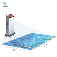 Système de projection au sol portable SAIO tout-en-un avec écran pour salle de sport, jeu interactif avec projecteur