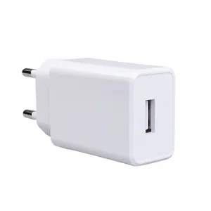 White European Plug 5W 1A USB Fast Charging EU Wall Adapter for iPhone,Ipad,earphone,USB wall mount charger