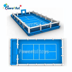Yacht <span class=keywords><strong>extérieur</strong></span> <span class=keywords><strong>jeux</strong></span> de sports nautiques flottant pickleball gonflable court de tennis activités nautiques - Product Image 5