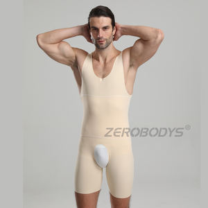 ZEROBODYS W061 Herren Shapewear Body Ganzkörper-Former Bauchweg Kompression Schlankheitsanzug - Product Image 1
