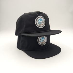 Casquette de sport, course et chasse pour homme, style Richardson 256, 5 panneaux, non structurée, avec logo, personnalisable, à fermeture snapback à cordon. - Product Image 2