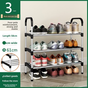 Étagère à chaussures multi-niveaux réglable, grande capacité, gain de place, pour le salon - Product Image 6