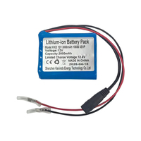 Batterie Li-ion rechargeable 18650 3S1P 10.8V 11.1V 12V 2600mAh pour appareils 12 volts, bateaux, bricolage, bande lumineuse LED, caméra CCTV