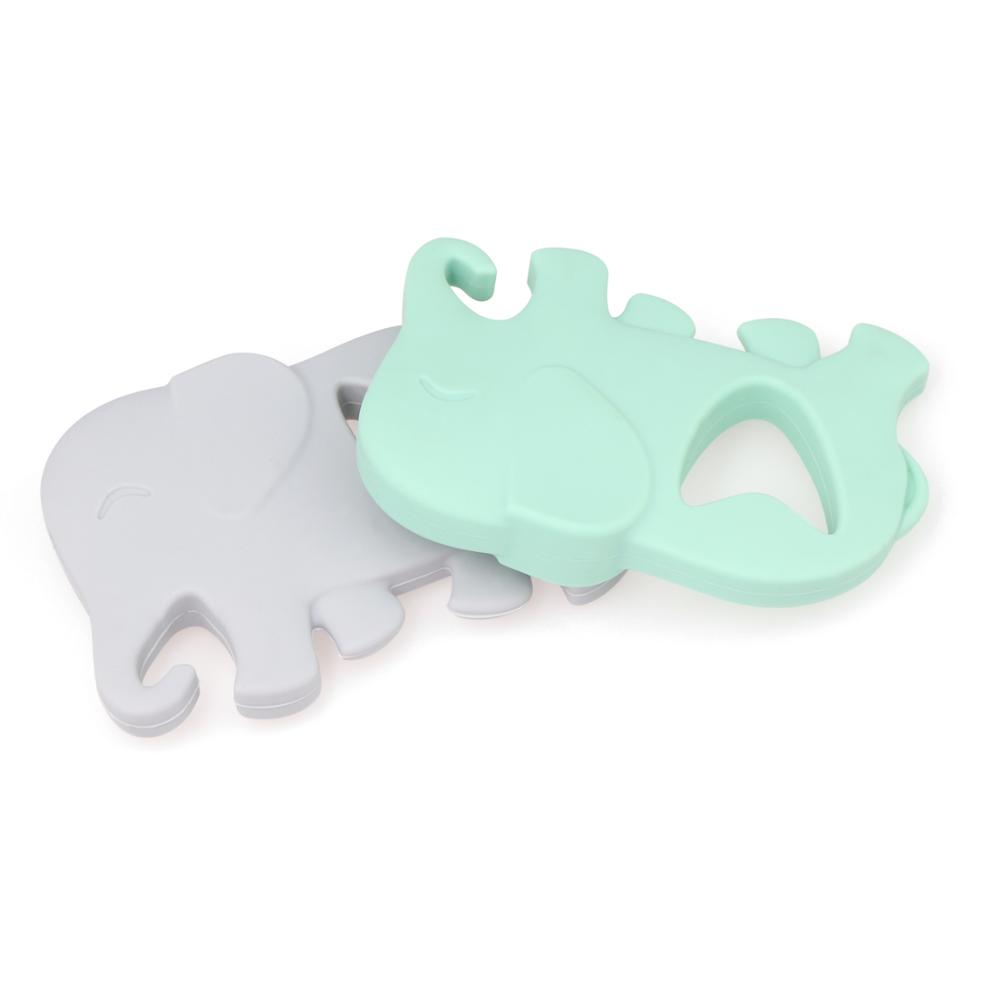 Высококачественные мягкие силиконовые прорезыватели для зубов в виде слона