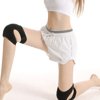 Genouillères de sport en gros, manchons de compression pour le soutien des genoux, idéales pour la danse, la gymnastique, le volley-ball, le fitness et l'entraînement