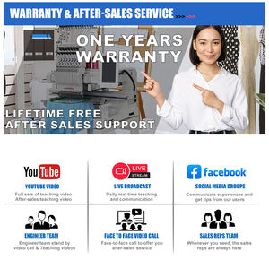 Machine de broderie Industrielle pour t-shirts, 6 têtes, accessoire équipé de Machine - Product Image 4