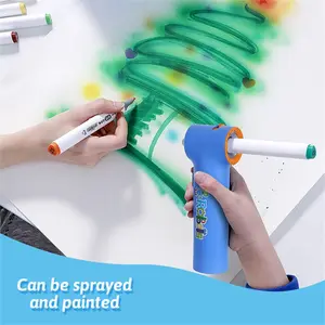 Tenwin 8900N-Robot harga pabrik stensil lukisan terbaik pemula untuk model pena Airbrush Set untuk seni anak-anak siswa anak-anak