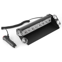 OEM 8Led Notsignal lampe Rot Blau Signallampen Flash Dash Auto Blitzlicht Warnleuchte Auto Zubehör 12V/24V"